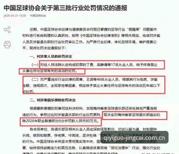 中国足协第三批禁足名单深度解析：奇异果竞彩官网观赛指南